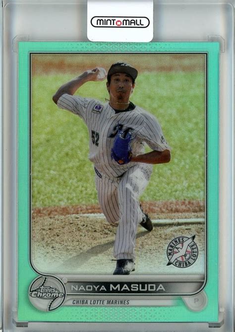 Mint Topps Npb Chrome Base Aqua