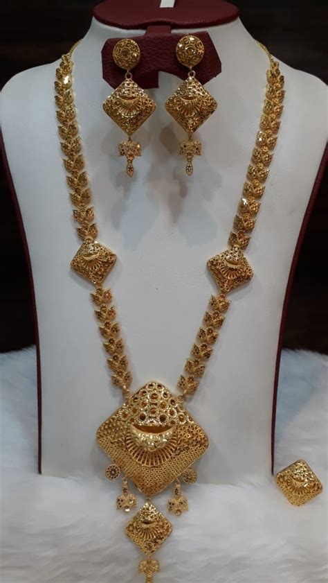 Latest Indian Bridal Necklace Set From Naj South India Jewels E