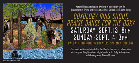 NBAF PRESENTS DOXOLOGY RING SHOUT: A PRAISE DANCE FOR THE DOXY ...