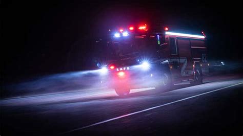 The Uss First Electric Fire Truck Is On The Job In Los Angeles