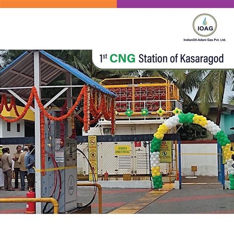 Ioagpl Commissions New Cng Stations Cgdindia