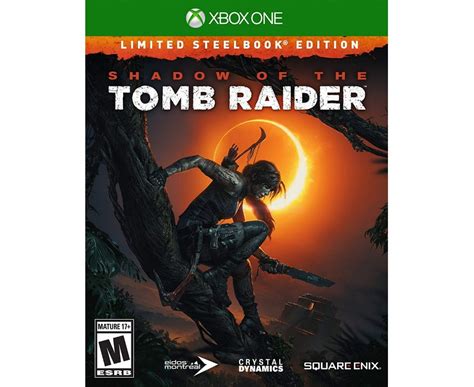 Shadow Of The Tomb Raider Limited Steelbook Edition Xbox One