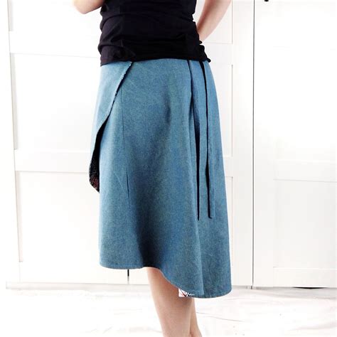 Reversible Wrap Skirt Pattern Plus Size Pattern Womens Wrap Etsy New