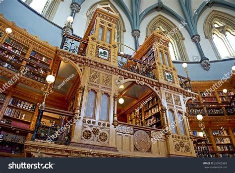 Library Of Parliament In Ottawa Ontario Canada Stock Photo 250925383