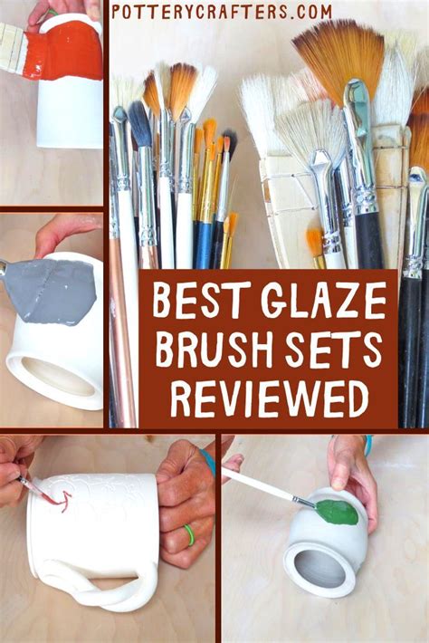 Best Glaze Brush Sets Pottery Crafters Pottery Techniques Pottery