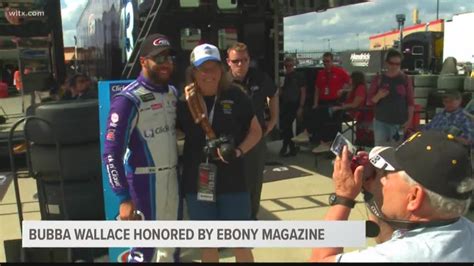 Bubba Wallace honored by Ebony magazine | wltx.com