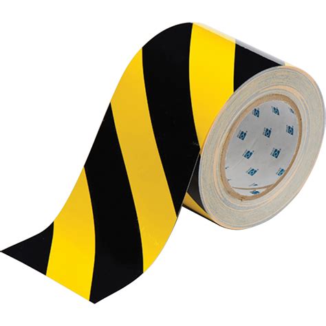 Brady Toughstripe Floor Marking Tape X Polyester Black And