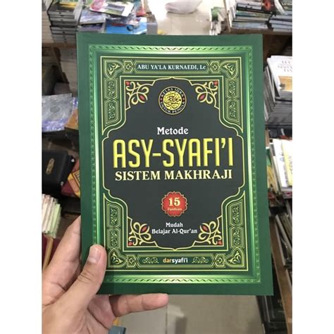 Jual Metode Asy Syafii Kelas Iqra Sistem Makhraj Original Shopee