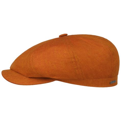 Hatteras Uni Linen Flat Cap By Stetson