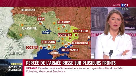 Ukraine Perc E De L Arm E Russe Sur Plusieurs Fronts Youtube