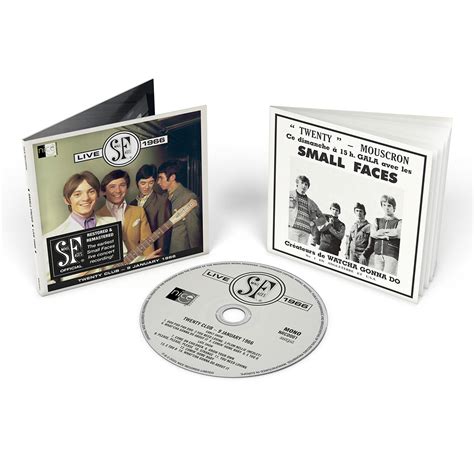 Small Faces Live 1966 Released - CD and limited edition coloured vinyl