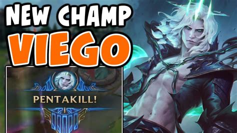 I First Timed The New Champ Viego And Got A Pentakill Challenger