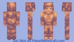 Golden Statue Minecraft Skin