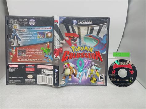 Pokemon Colosseum Item And Box Only Gamecube