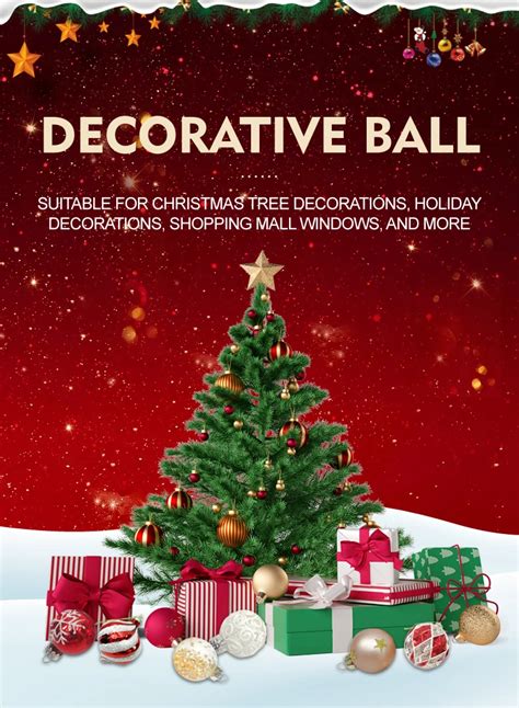 Christmas Balls&tree Ornaments Custom Christmas Balls Ornament Adornos ...