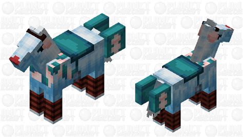 Snowman Horse Minecraft Mob Skin