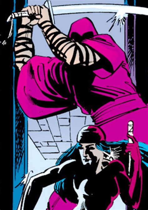 Kirigi - Marvel Comics - Elektra | Daredevil enemy - The Hand - Profile - Writeups.org