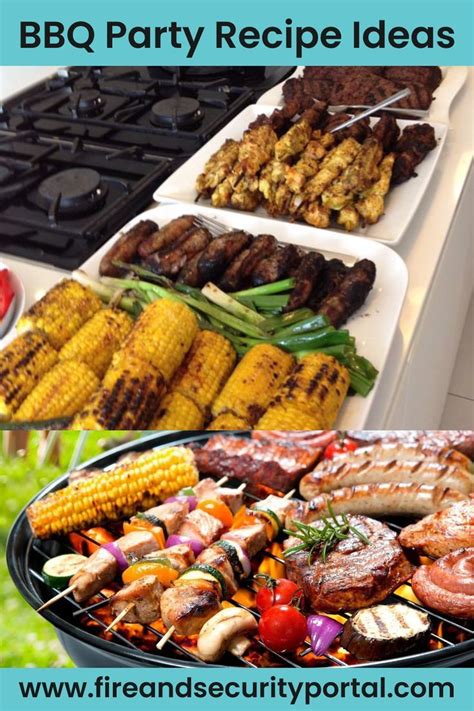 BBQ Party Recipe Ideas | Bbq party food, Barbecue side dishes, Barbeque ...