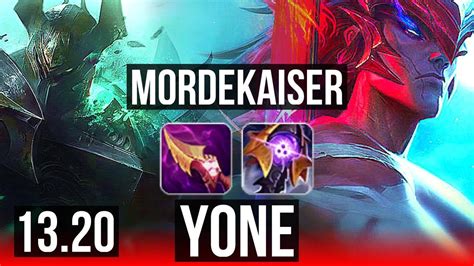 Mordekaiser Vs Yone Top 10 0 0 1 8m Mastery Legendary Rank 14