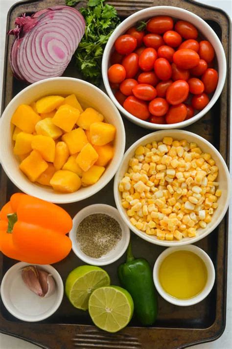 Easy Mango Corn Salsa Nourished By Nic