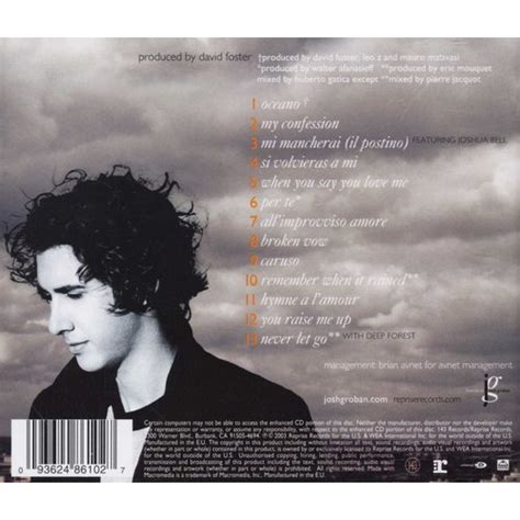 Josh Groban Closer Cd Music Buy Online In South Africa From