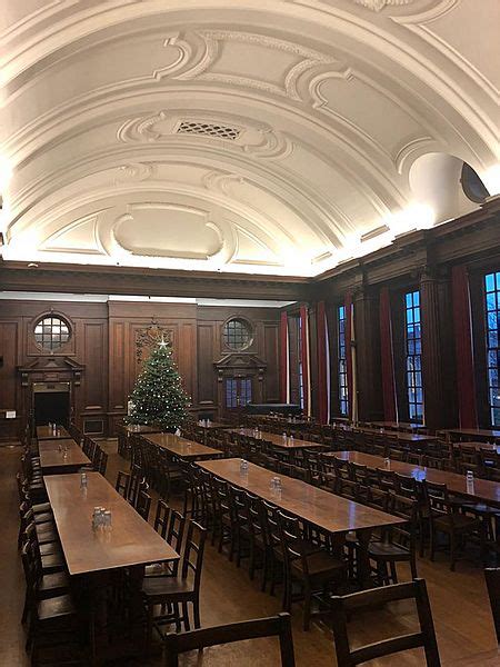 Image Somerville College Oxford Hall From High Table