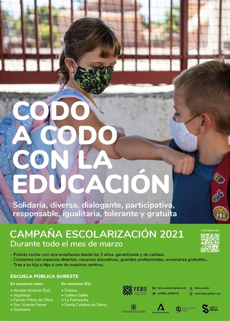 Campaña Escolarización 2021 Foro Educación Y Barrio Sureste