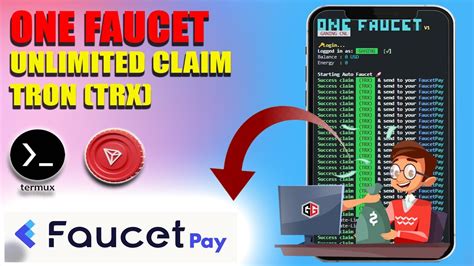 One Faucet Unlimited Claim Trx Script Auto Claim Crypto Youtube