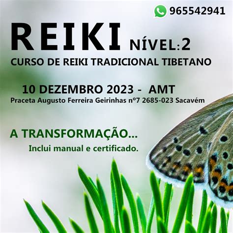 Curso De Reiki Tradicional Tibetano N Vel Ii Amt Portugal