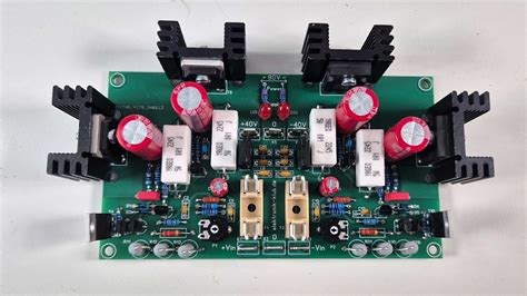 Stabilizator Linear Simetric Montare Componente Testare Youtube