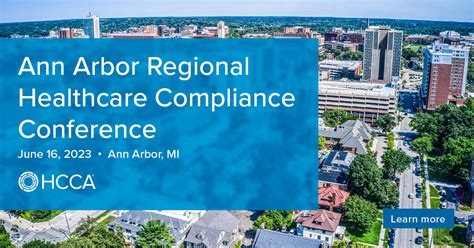 Ann Arbor Regional Healthcare Compliance Conference Overview