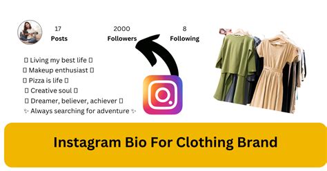 Instagram Bio For Clothing Brand Upgrade Your Closet