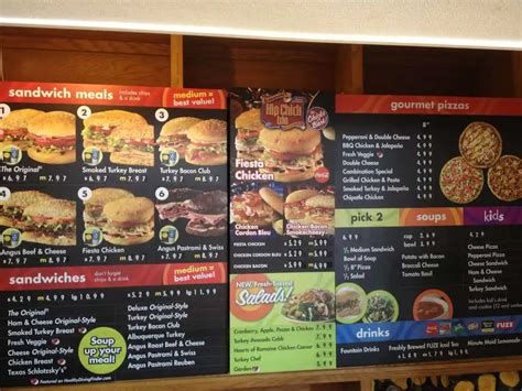 Schlotzsky S Printable Menu