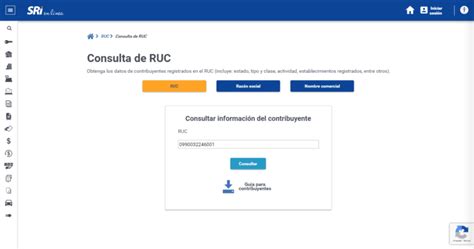 Cómo realizar la Consulta del RUC Ecuador Tramitasia