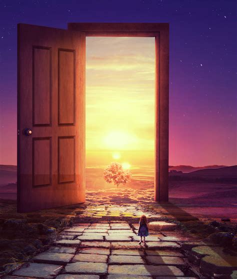 Fantasy Door by QueThu on DeviantArt