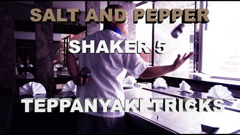 Salt And Pepper Shaker Teppanyaki Tricks 5 Youtube