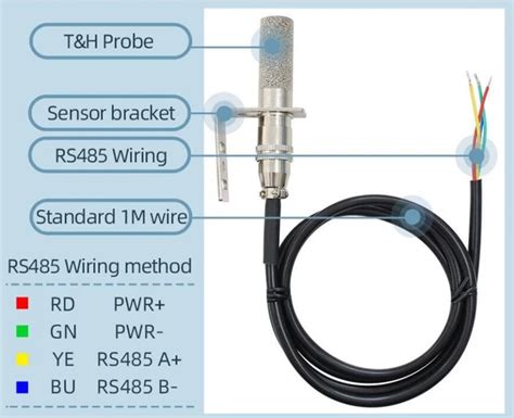 Taidacent RS485 Temperature And Humidity Transmitter Modbus 46 OFF