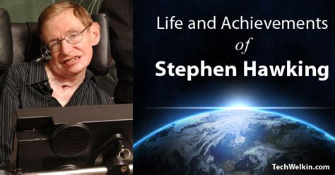 Achievements Of Stephen Hawking A Remarkable Life