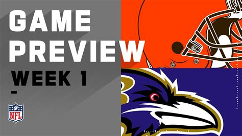 Cleveland Browns Vs Baltimore Ravens Week 1 NFL Game Preview YouTube