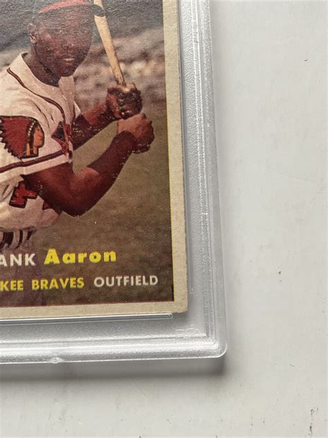 1957 Topps 20 Hank Aaron PSA 4 VG EX HOF Milwaukee Braves Card EBay