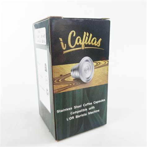 Icafilas Kapsul Kopi Reusable Coffee Capsule Big For L Or Barista