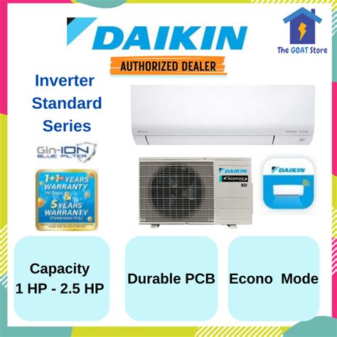 [delivery In Klang Valley] Daikin Wall Mounted Air Conditioner Standard