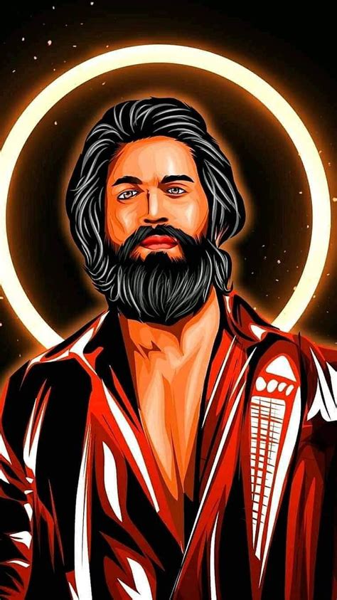 Rocking Star Yash Vector Art Yash Hero Kannada HD Phone Wallpaper