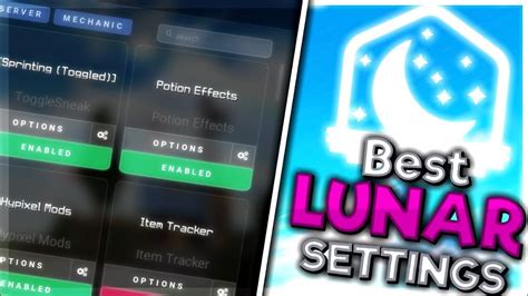 The BEST Lunar Client Settings For FPS 1 8 9 FPS BOOST YouTube