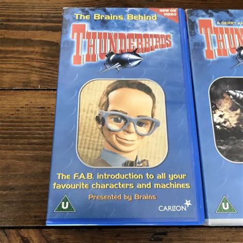 Thunderbirds Vhs Video X Gerry Anderson Bundle Joblot Vintage Retro