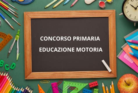 Bando Di Concorso Educazione Motoria Scuola Primaria