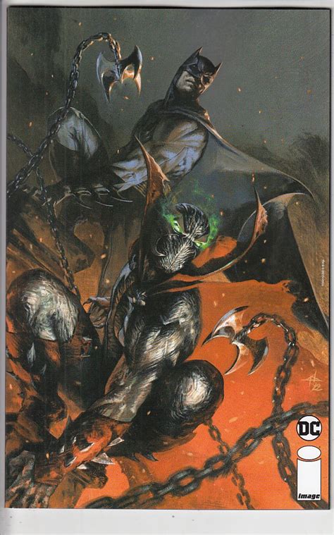 BATMAN SPAWN 1 ONE SHOT CVR C DELLOTTO Collector S Edge Comics