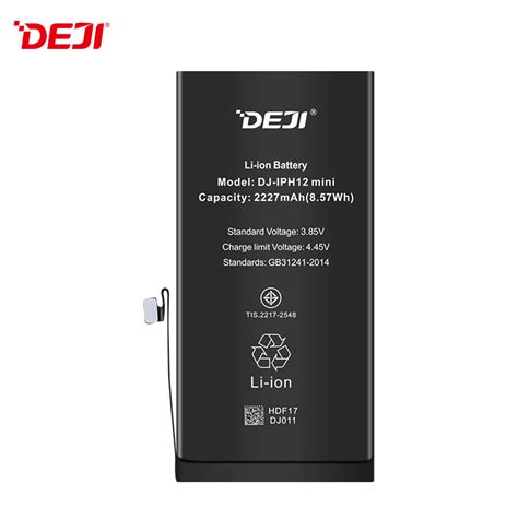 DEJI Brand 2227mah Iphone12 Mini Original Capacity Battery Price DEJI