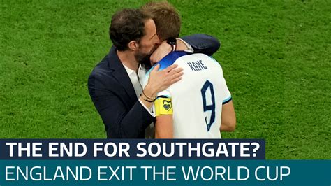 Questions Over Gareth Southgate S Future As England Crash Out Of The World Cup Latest From Itv