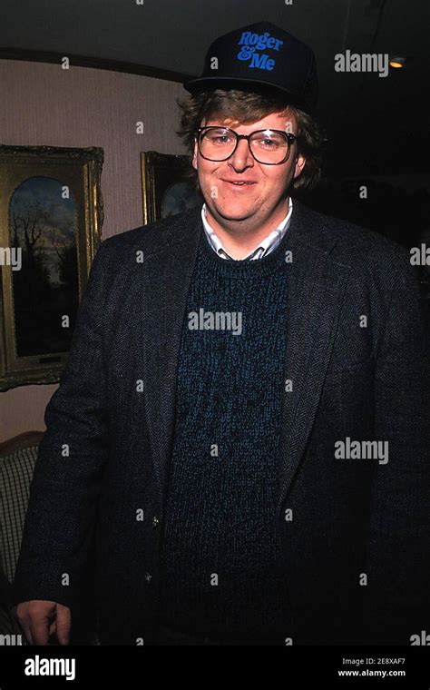 Michael Moore 1990 Credit Ralph Dominguezmediapunch Stock Photo Alamy